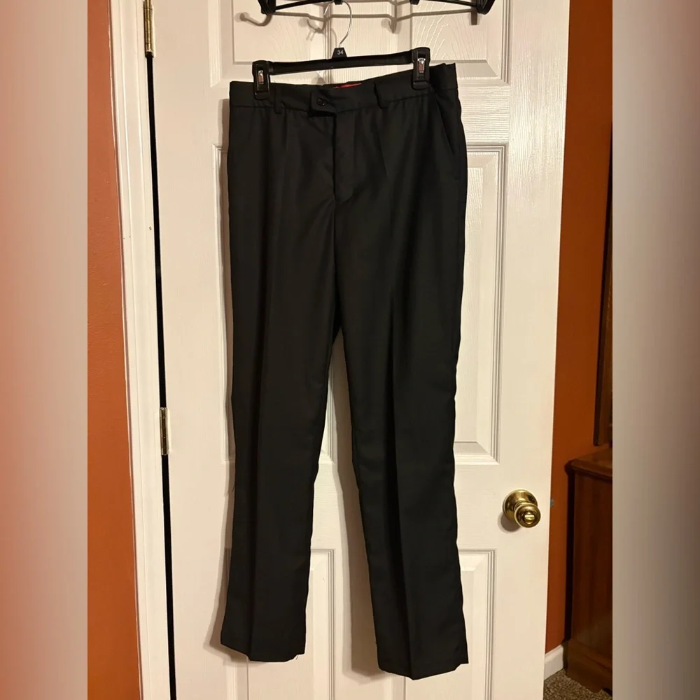 Boys dress pants and vest set